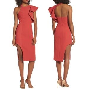 C/MEO COLLECTIVE Infinite Asymmetrical Dress